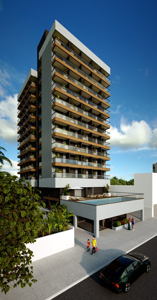 Imagem da fachada do empreendimento